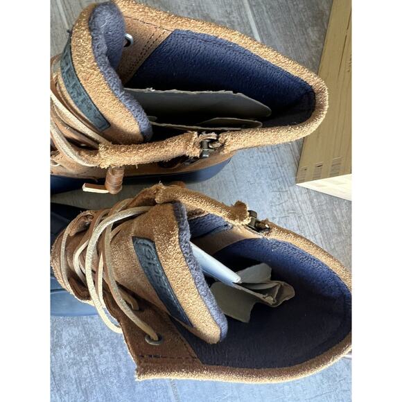 SPERRY Saltwater Duck Boots Waterproof Rubber Bootie Leather Classic 8 8M - Picture 10 of 11